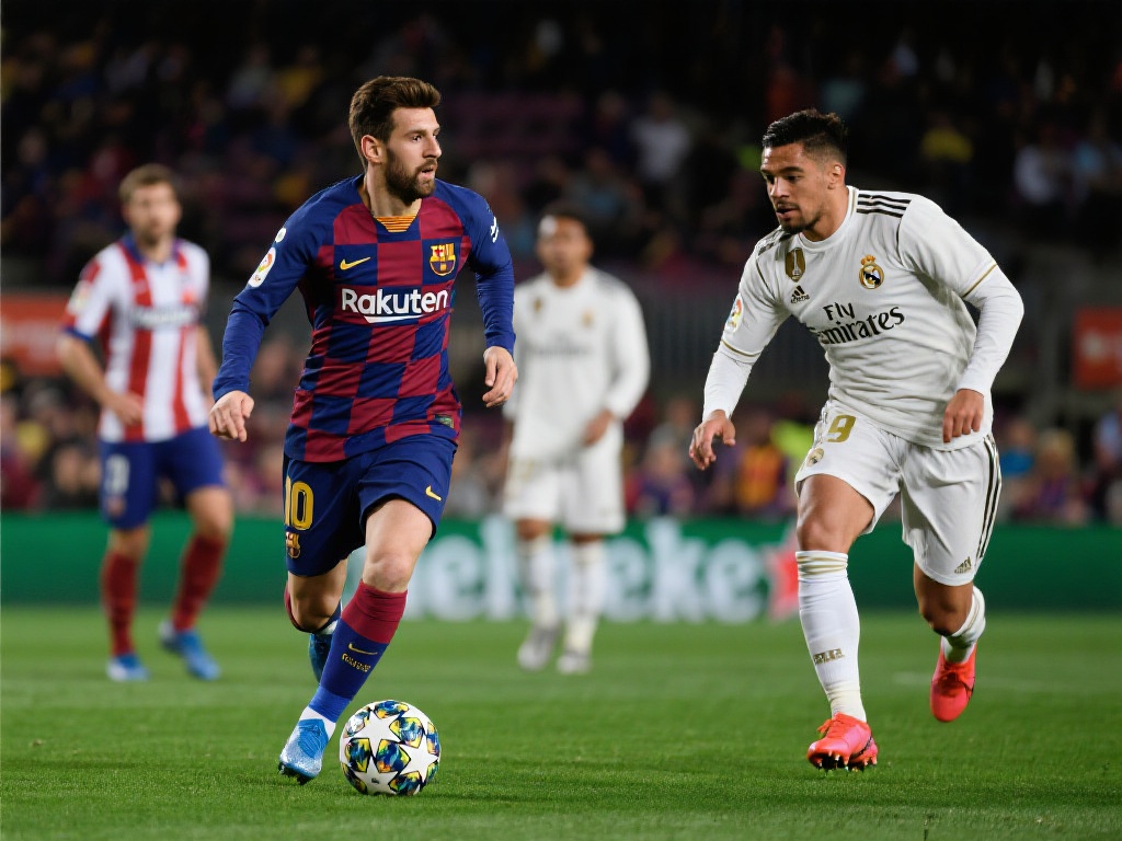 西甲冠军预测：巴萨夺冠概率近半，马竞紧随其后，皇马位列第三