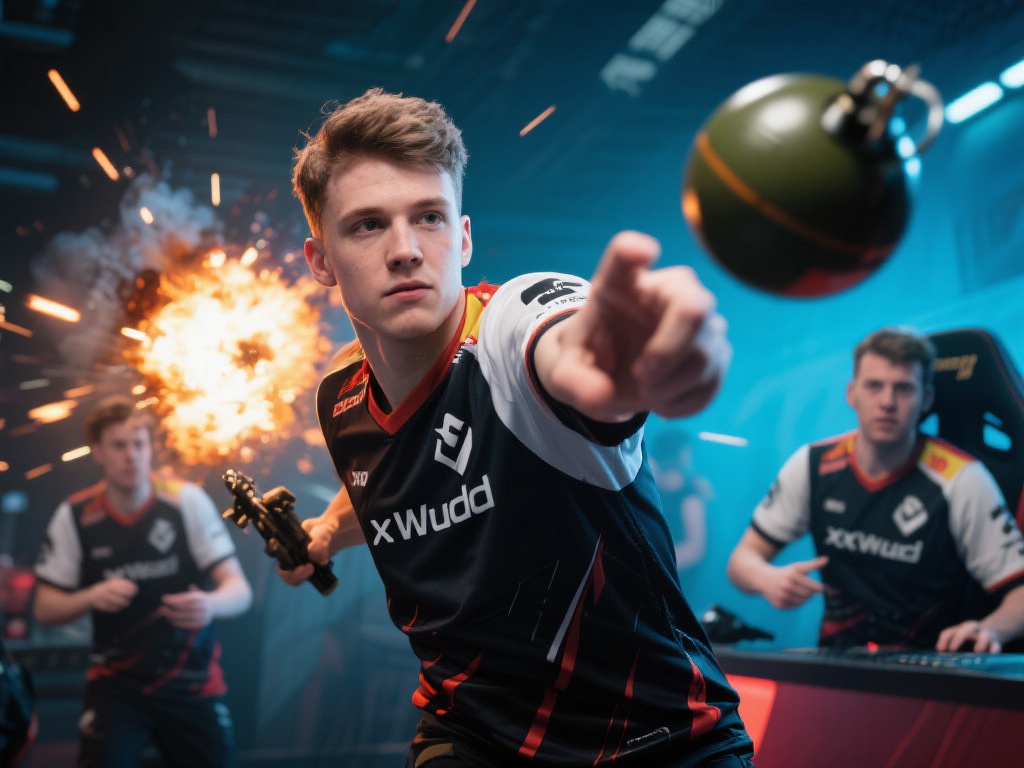 一雷定乾坤！xwudd神准手雷瞬灭CTG三人