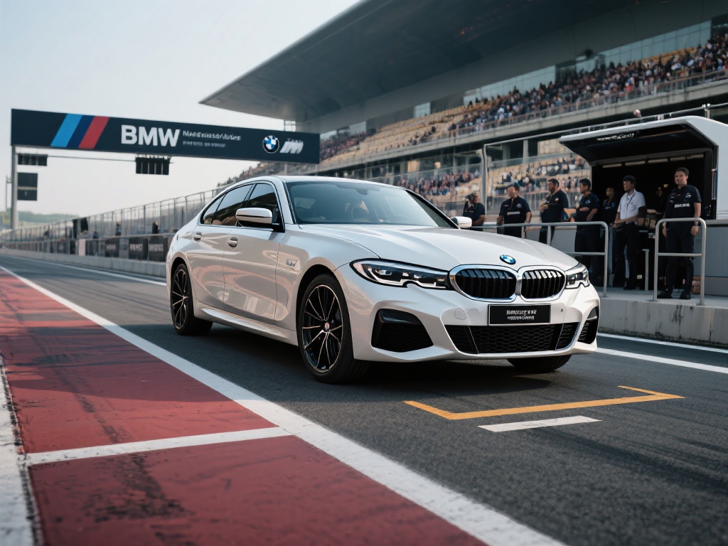 赛场临近 邂逅顶级宝马风采