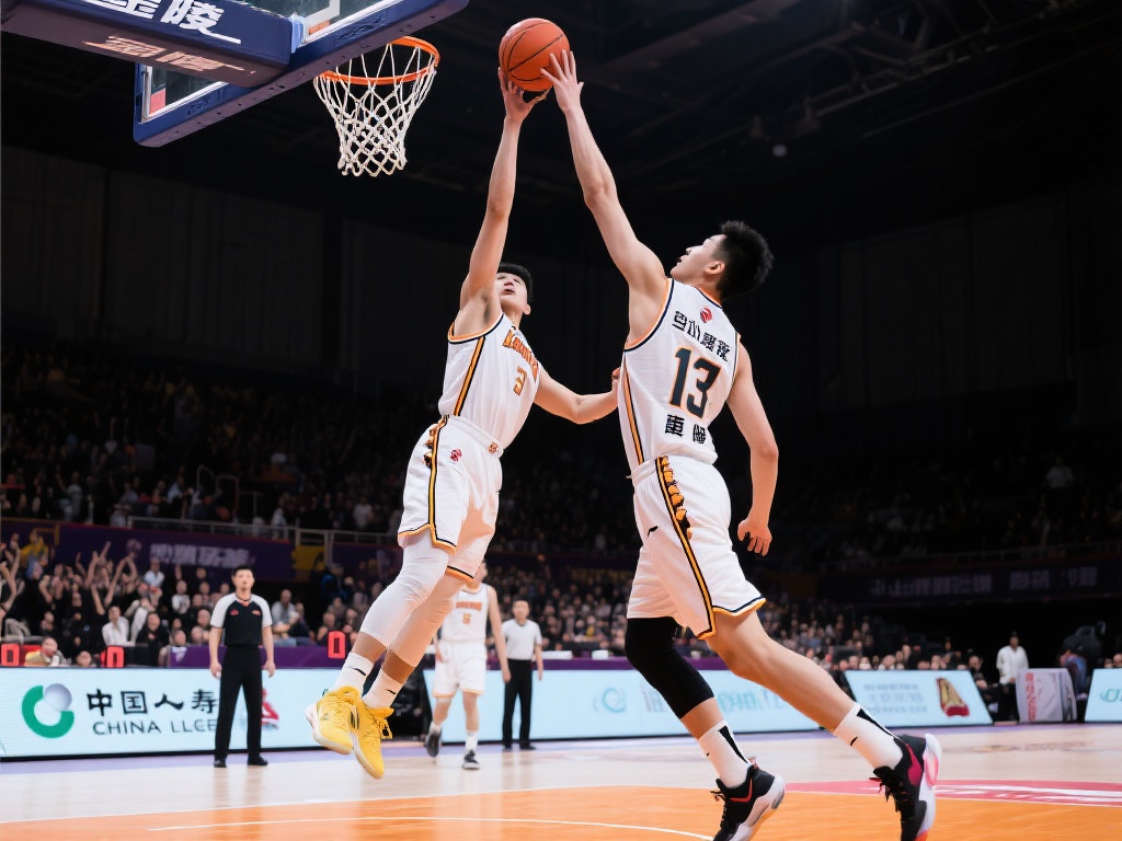 黄荣奇巧妙助攻徐昕，空中接力轻松得分