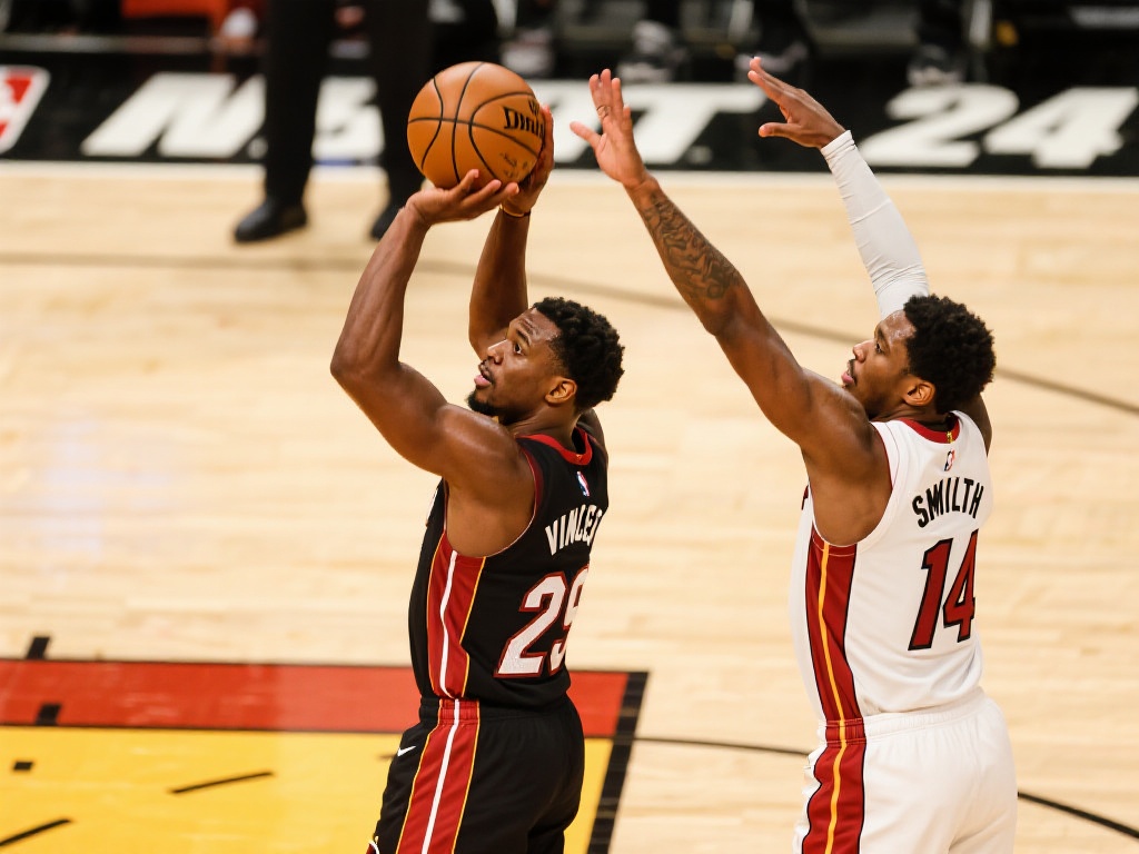 文森特与史密斯三分火力惊人24中12，队友手感冰凉仅18.2%